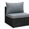 407 Outdoor Patio 6Pc Sectional Sofa Set by Poundex w/Options