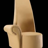 Beige, Red, Brown or Black Microfiber Contemporary Club Chair
