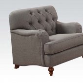 Alianza Chair 53692 in Dark Gray Fabric by Acme