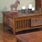 Pine Solids Ocassional Table w/Wicker Basket Drawer Fronts
