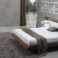 Madrid Premium Bedroom in Walnut and White by J&M w/Options