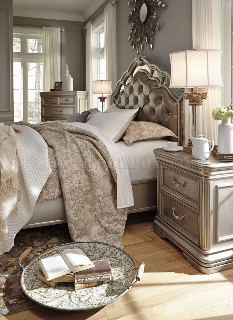 birlanny bedroom b720 in silver finishashley furniture