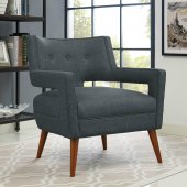 Sheer Accent Chair Set of 2 EEI-2142-GRY in Gray by Modway