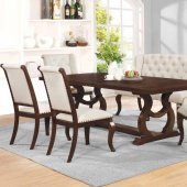 Brockway Dining Table 110311 Antique Java by Coaster w/Options