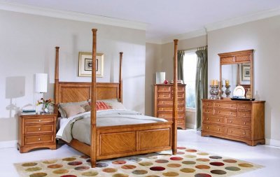 Master  Room Furniture on Finish Elegant Master Bedroom With Removable Posts At Furniture Depot