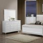 Catalina Bedroom in White by Global w/Optional Casegoods