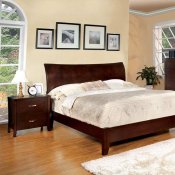CM7600 Midland Bedroom in Brown Cherry w/Optional Casegoods