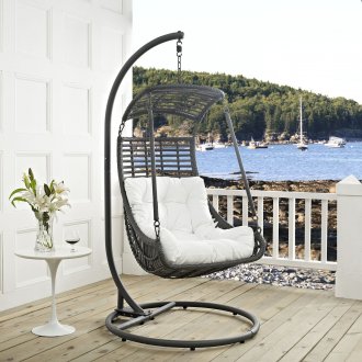 Jungle Outdoor Patio Swing Chair by Modway Choice of Color