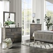 Rockwall 4Pc Youth Bedroom Set AM7973 - Weathered Grey w/Options