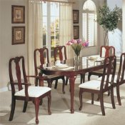 Cherry Finish Traditional Classic Formal Dining Room w/Options