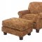 Jackson Furniture Cognac Fabric Oxford Sofa & Loveseat w/Options