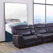 Bluefield Motion Sectional Sofa 609360 in Charcoal by Coaster