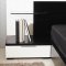 Wenge & White Finish Two-Tone Modern Bedroom Set