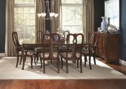 104131 Beamont Dining Table in Merlot by Coaster w/Options