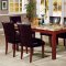 Modern Artistic Dining Furniture W/Genuine Marble Top Table