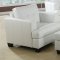 Platinum Sofa 15095B in White Bonded Leather by Acme w/Options