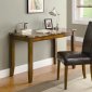 Faux Marble Top Modern Home Office Desk w/Chair