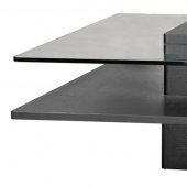Revere Square Coffee Table by Beverly Hills in Wenge