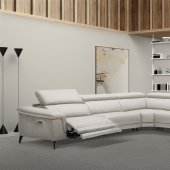 Hendrix Power Motion Sectional Sofa in Smoke by Beverly Hills