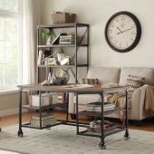 Millwood 5099 Writing Desk by Homelegance w/Optional Bookcases
