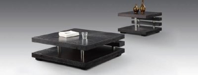 Wenge Finish Contemporary Coffee Table