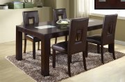 D043DT Dining 5Pc Set w/DG020DC Brown Chairs by Global
