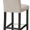 130063 Counter Height Chair Set of 4 in Ivory Fabric by Coaster