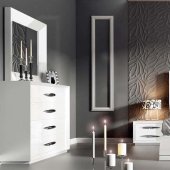Carmen Bedroom by ESF in White w/Optional Case Goods