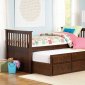 571PE-1 Zachary Twin/Twin Trundle Bed in Espresso by Homelegance