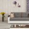 Divan Deluxe Sofa Bed in Gray Fabric by Casamode w/Options