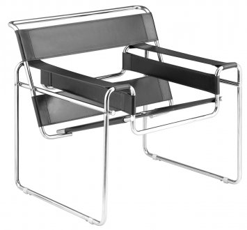 Choice of Color Leatherette Chair w/Chrome Steel Tube Frame