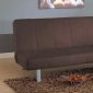 Brown Fabric Modern Sofa Bed