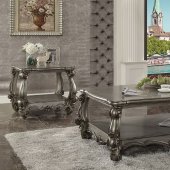 Versailles 86820 Coffee Table in Antique Platinum by Acme