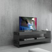 Cloud Mini TV Base in Grey Gloss by J&M