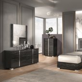 Alice Youth Bedroom in Gloss Gray by J&M w/Options