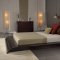 Wenge Finish Modern 3Pc Bedroom Set w/Queen Size Platform Bed