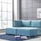 Day & Night Sofa Bed in Turquoise Fabric by Casamode w/Options