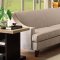 9993 Copely Sofa by Homelegance in Brown-Beige Fabric w/Options