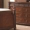 Rich Cherry Finish Traditional Bedroom w/Optional Casegoods