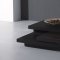 Dark Brown Contemporary Coffee Table w/ Rotating Table Panels