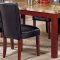Modern Artistic Dining Furniture W/Genuine Marble Top Table