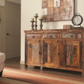950367 Accent Cabinet by Coaster in Reclaimed Wood