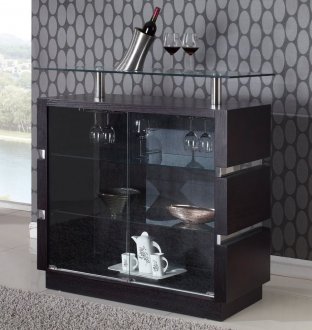 DG072 Bar Cabinet in Wenge by Global Furniture USA