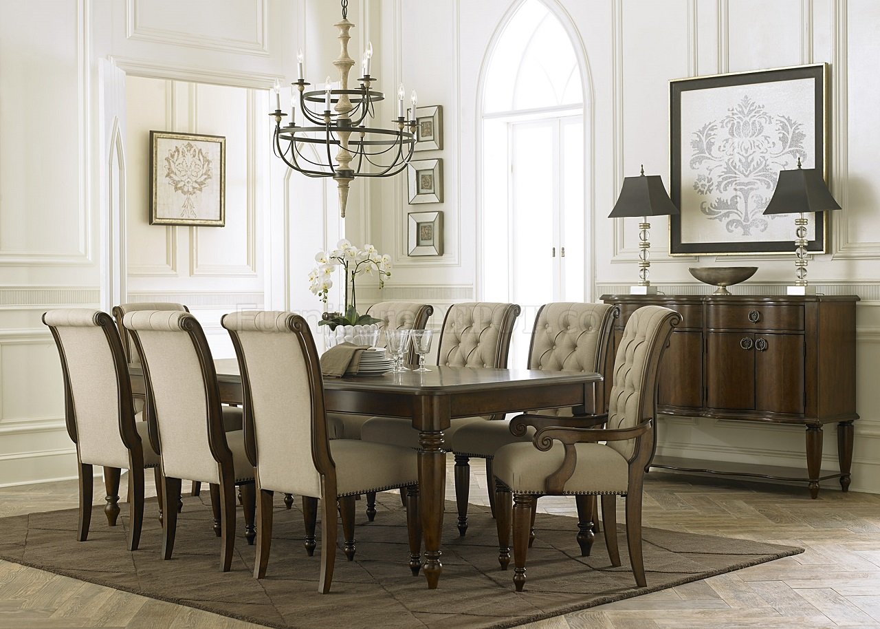 Cotswold Dining Table 545 in Cinnamon by Liberty w/Options