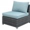 Morgana CM-OS2121-U Outdoor Patio Sectional Sofa w/Coffee Table