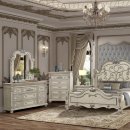 Isabella Bedroom Set 5Pc in Taupe