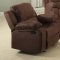 7191 Reclining Sofa in Brown Microfiber w/Options