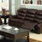 Berkshire Reclining Sofa CM6551 Leather-Like Fabric w/Options