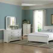 Marianne Bedroom 5Pc Set 539W in White by Homelegance w/Options