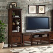Frazier Park Entertainment Unit 16490 in Cherry by Homelegance